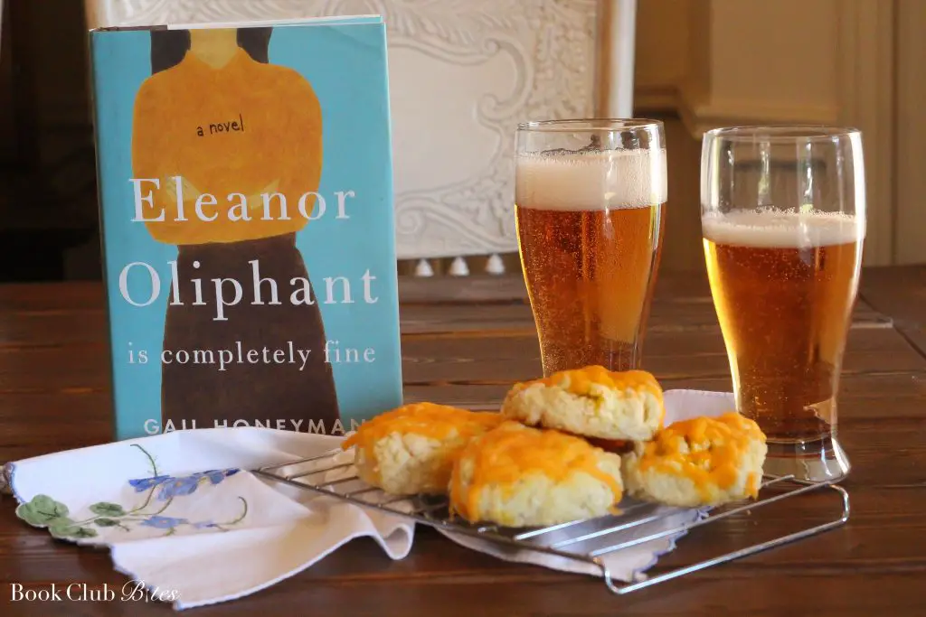 Eleanor Oliphant is Completely Fine Book Club Questions and Recipe Cheese Scones and Magners