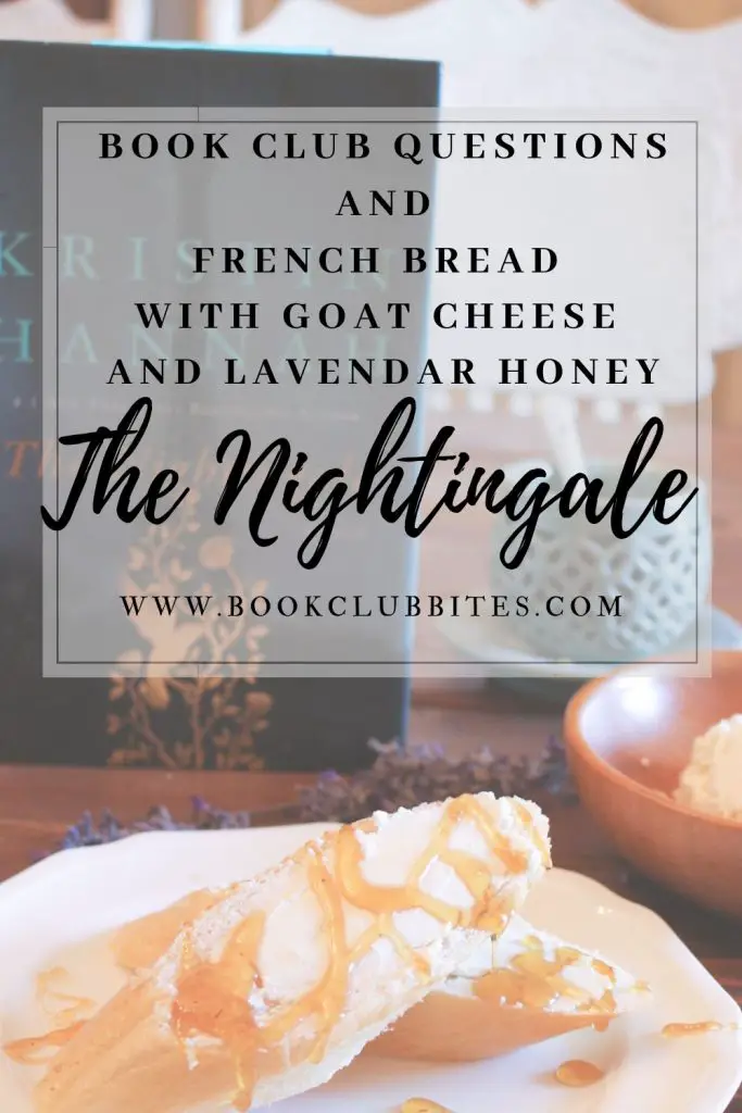 The Nightingale Book Club Questions and Recipe