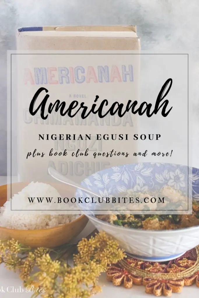Americanah Book Club Questions and Recipe