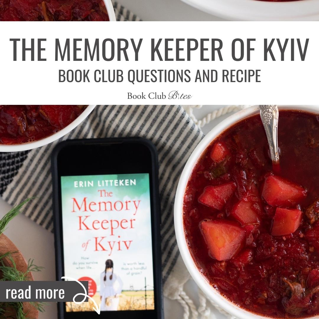 The Memory Keeper of Kyiv: A Novel about Ukraine - Book Club Bites