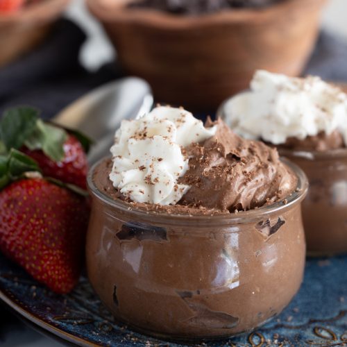 3-ingredient chocolate mousse