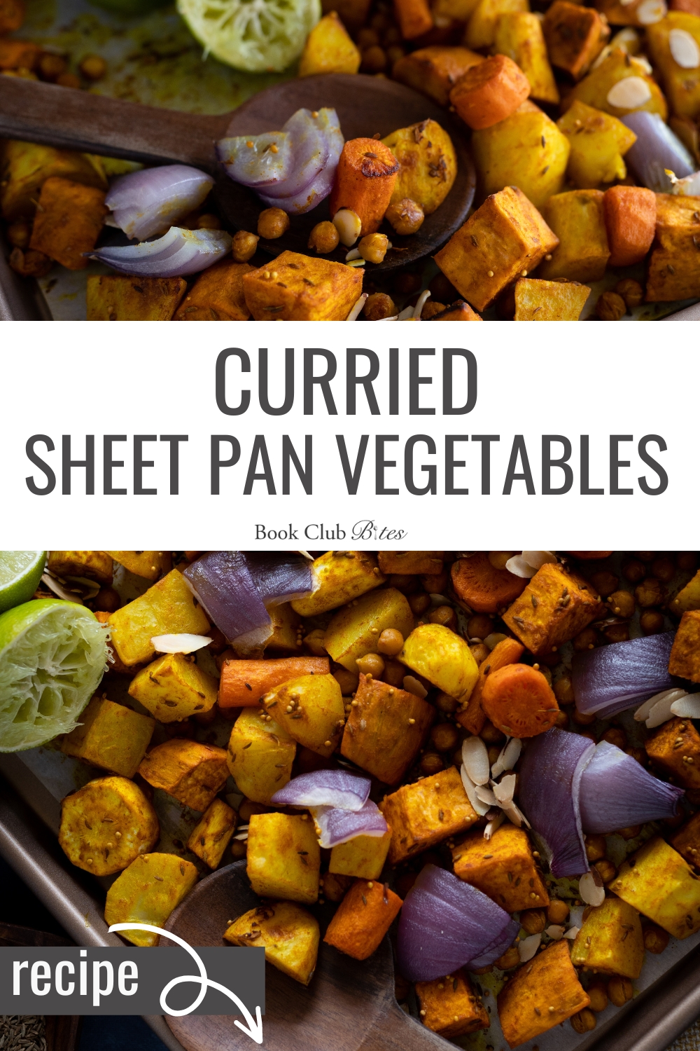 Curried Sheet Pan Root Vegetables