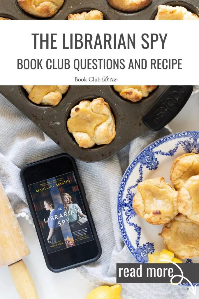 The Librarian Spy Book Club Questions and Recipe