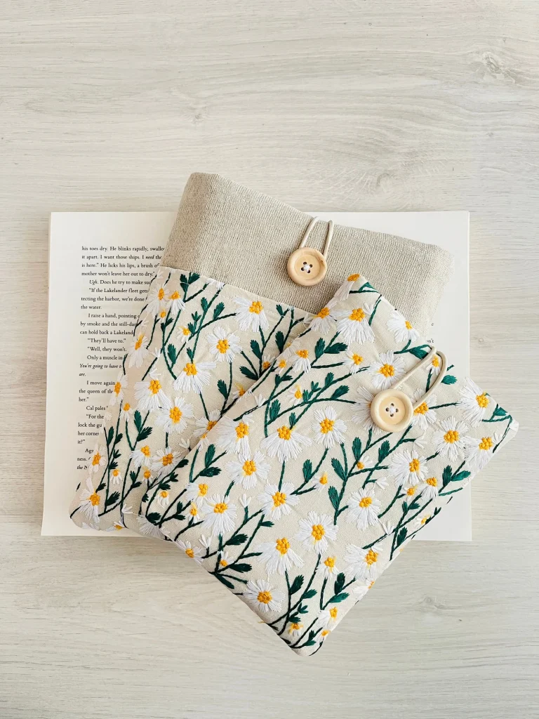book and kindle sleeve