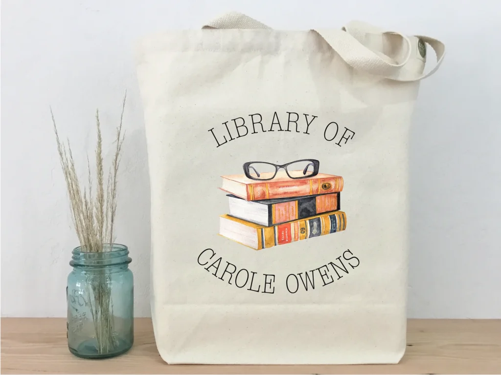 book lovers book bag